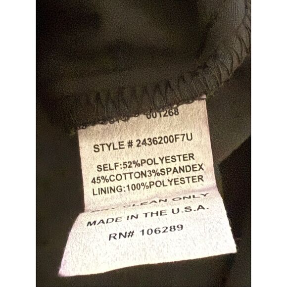 NWT Vintage Y2K Trixxi Black Feather Trim Mini Dress Size 13 - Picture 10 of 10